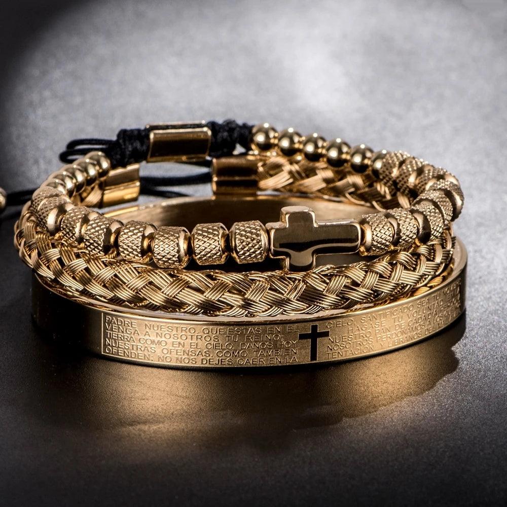 Conjunto Bracelete Cruz