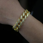 Pulseira 18mm Rectangle CZ