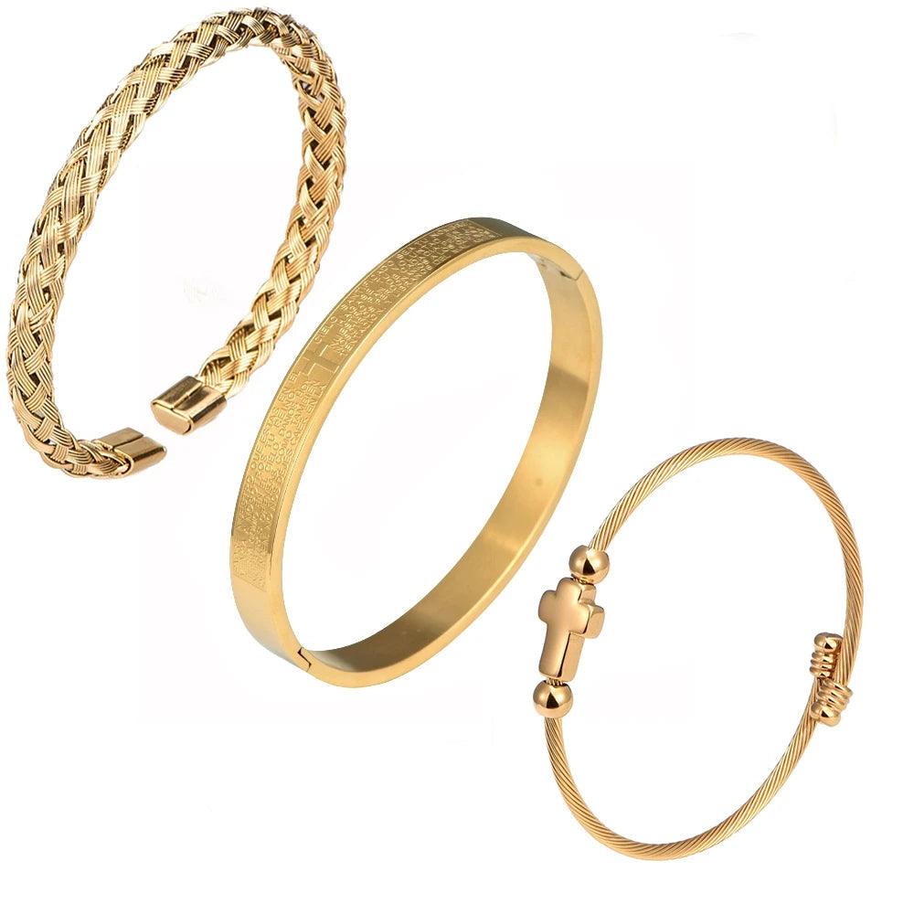 Conjunto Bracelete Cruz