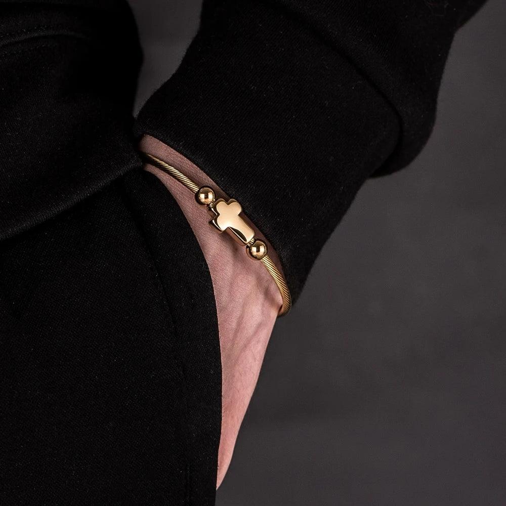 Conjunto Bracelete Cruz