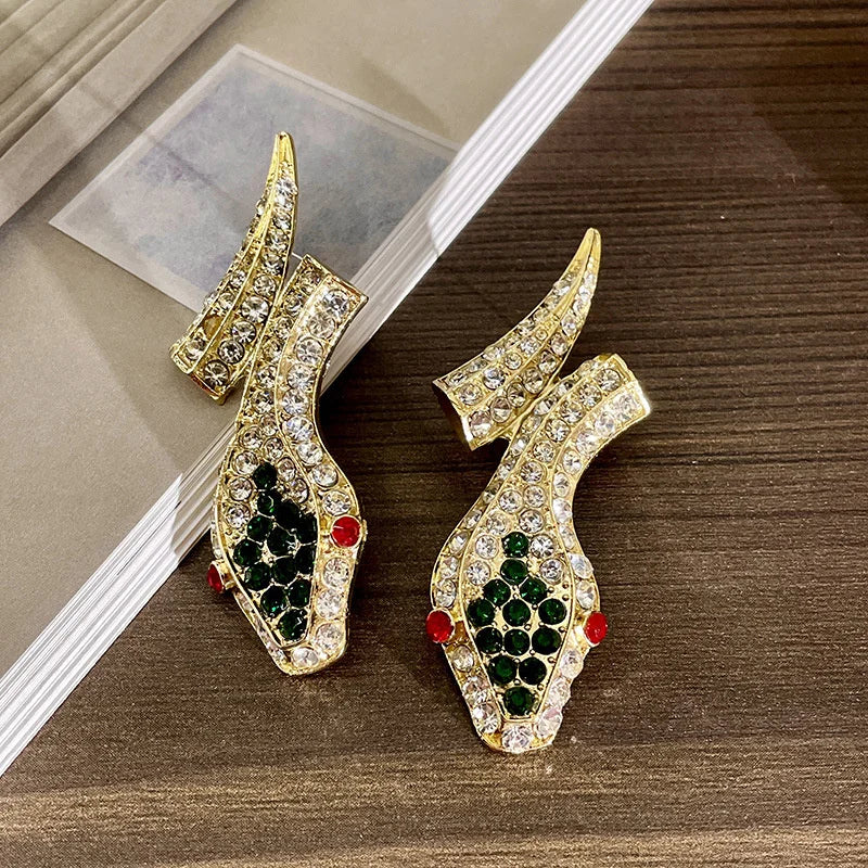 1 conjunto medieval pesado cobra em forma de moda colar brincos jóias