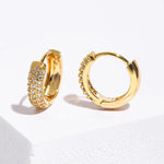 Brincos Shiny Zirconia