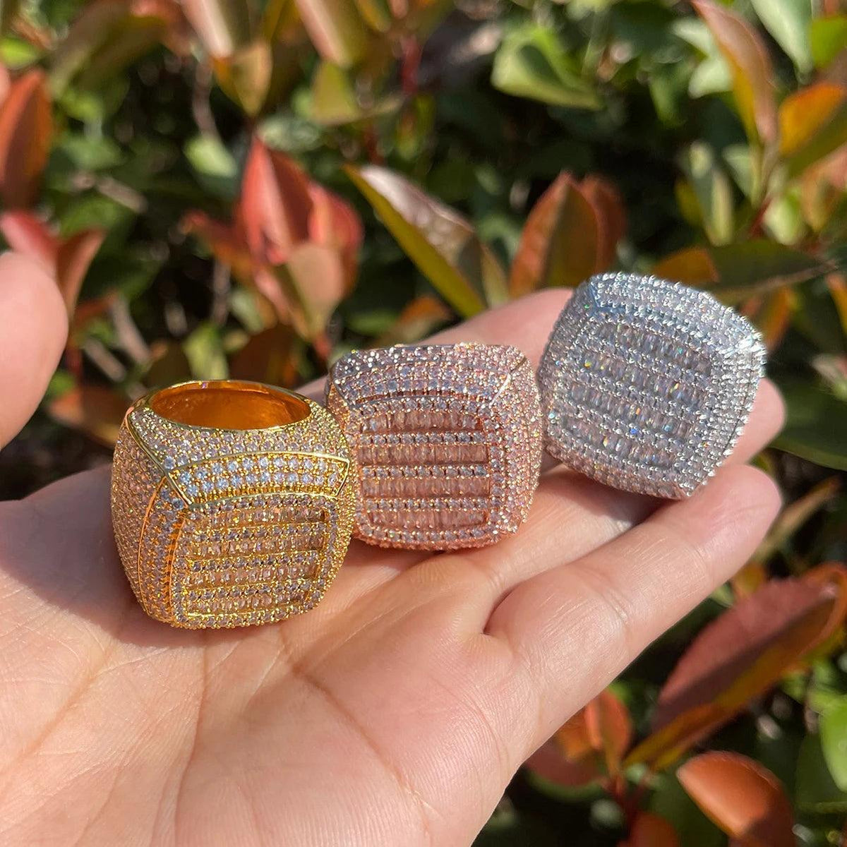 Anel Cravejado Bubble