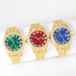 Relógio Luxo Dourado