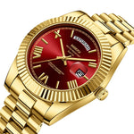 Relógio Masculino Luxuoso em Aço Inoxidável