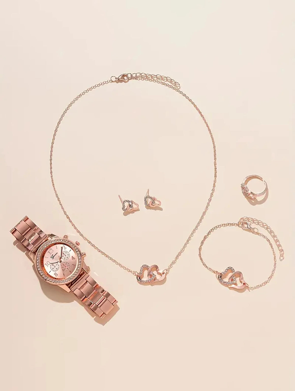Conjunto Rose Luxury 6Pcs