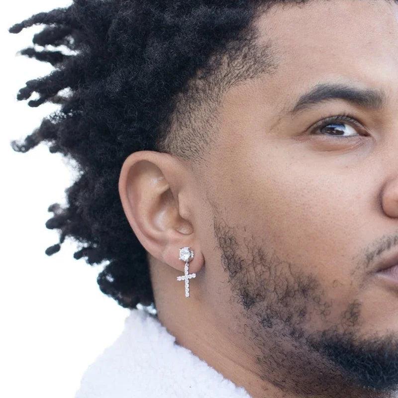 Brinco Cruz Cravejado