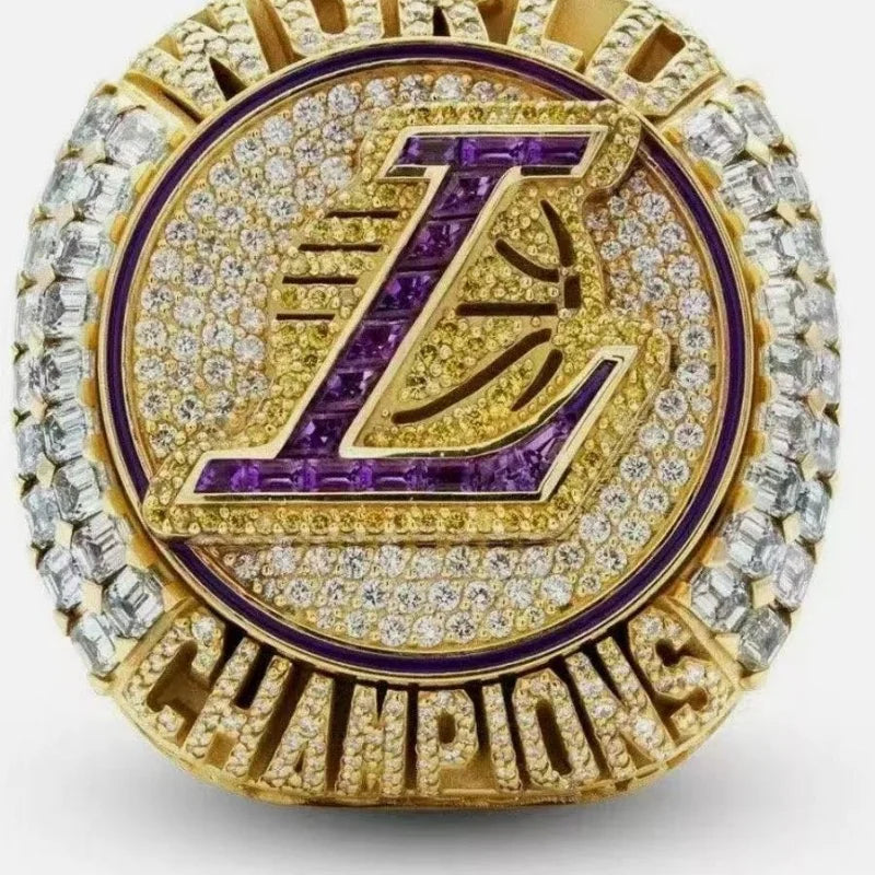 Venda quente anel de campeonato de basquete 2020 lakers flip ring liga jogo completo basquete anel personalizado ornam lembrança adulta presentes