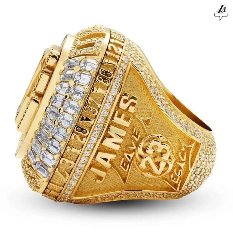 Venda quente anel de campeonato de basquete 2020 lakers flip ring liga jogo completo basquete anel personalizado ornam lembrança adulta presentes