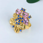 Eale conjunto de joias de opala vintage para mulheres, design de luxo, colar, brincos, pulseira e anel, banhado a ouro 18k, joias dubai nigéria