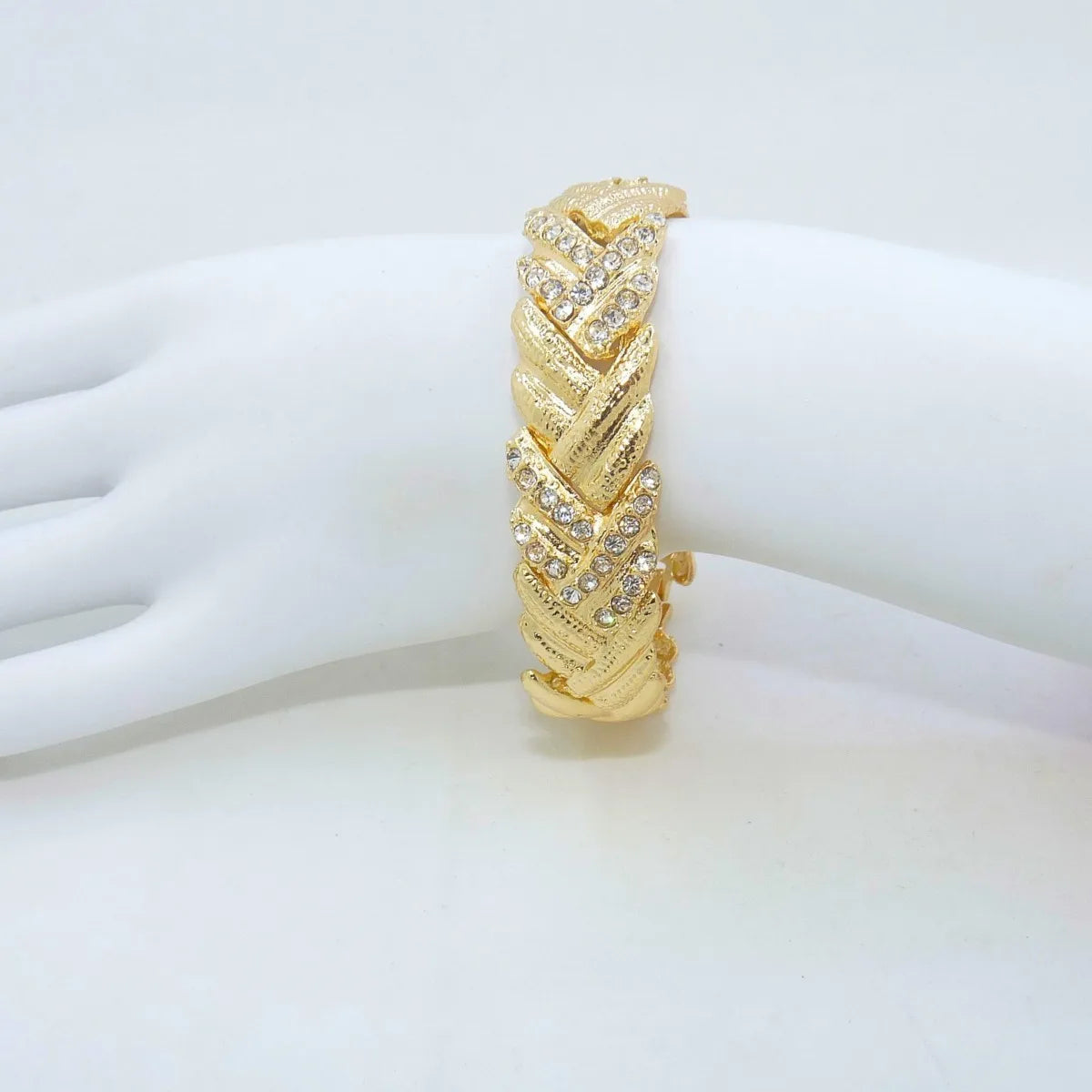 Ewelry para mulheres moda conjunto de jóias de cristal 18k banhado a ouro strass cristal claro colar brincos acessórios presentes para pr