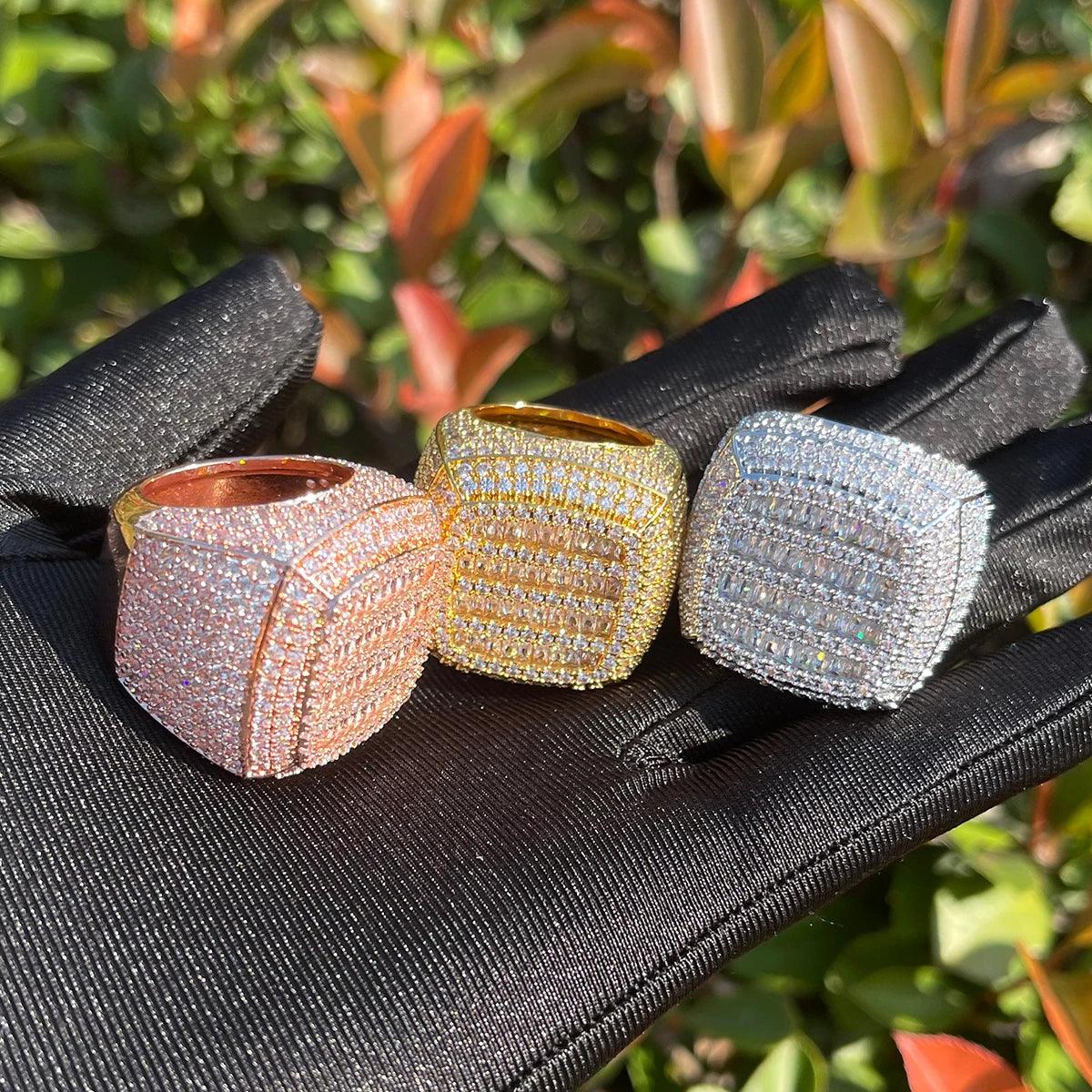 Anel Cravejado Bubble