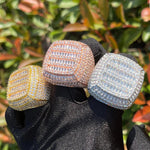 Anel Cravejado Bubble