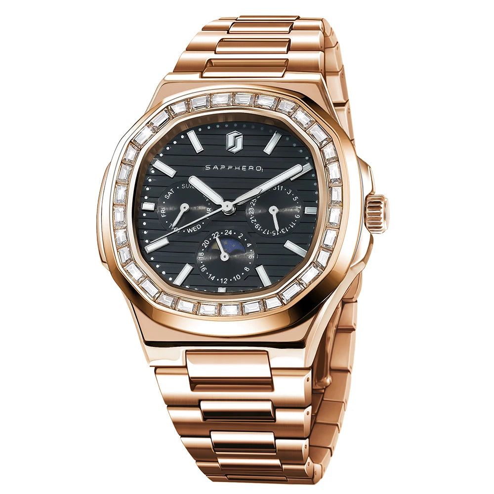 Relógio Masculino Quartzo à Prova D'água