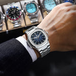 Relógio Luxuoso Quadrado Masculino