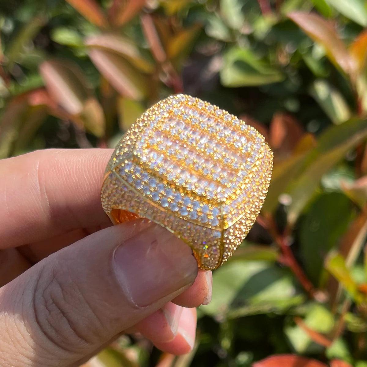 Anel Cravejado Bubble