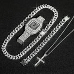 Conjunto Cristalizado Cubano Com 4 Peças