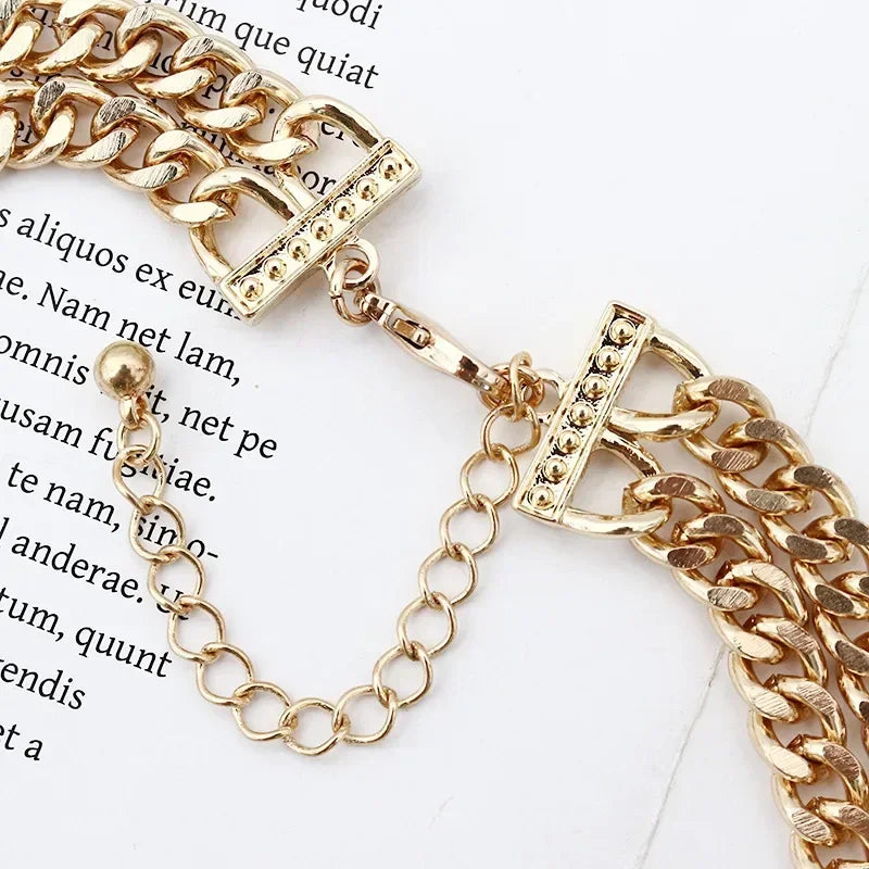 Hip hop cristal duplo leopardo cabeça pingente com dupla corrente cubana colar moda pantera jóias para homens mulheres festa wear