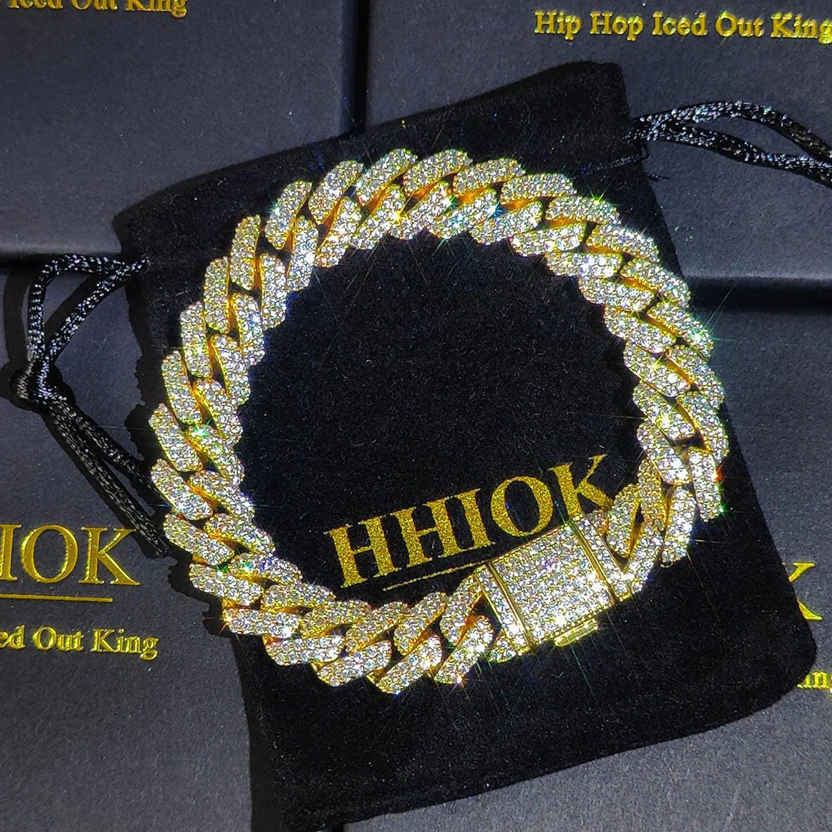 Pulseira Hip Hop 18k
