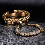 Conjunto Bracelets Luxury 3pcs