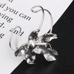 Luxo cor de ouro 4 pçs conjunto de jóias femininas nigeria moda forma borboleta colar brinco pulseira anel para festa africana casamento