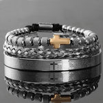 Conjunto Bracelete Cruz