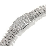THE BLING KING 21mm Milípede Cuban Link Pulseira Colar Micro Pavimentado Ziconia Cúbica Pesada Miami Corrente Cubana HipHop Jóias