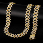 Conjunto Cubano Congelado 20mm 3pcs