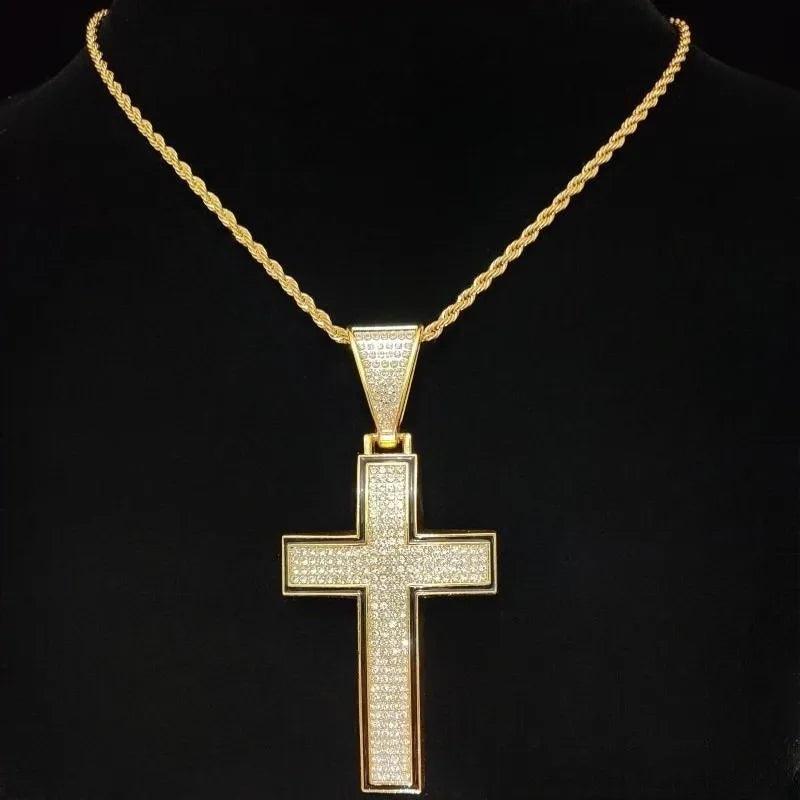 Corrente Cuban Cross Jewelry