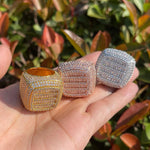 Anel Cravejado Bubble