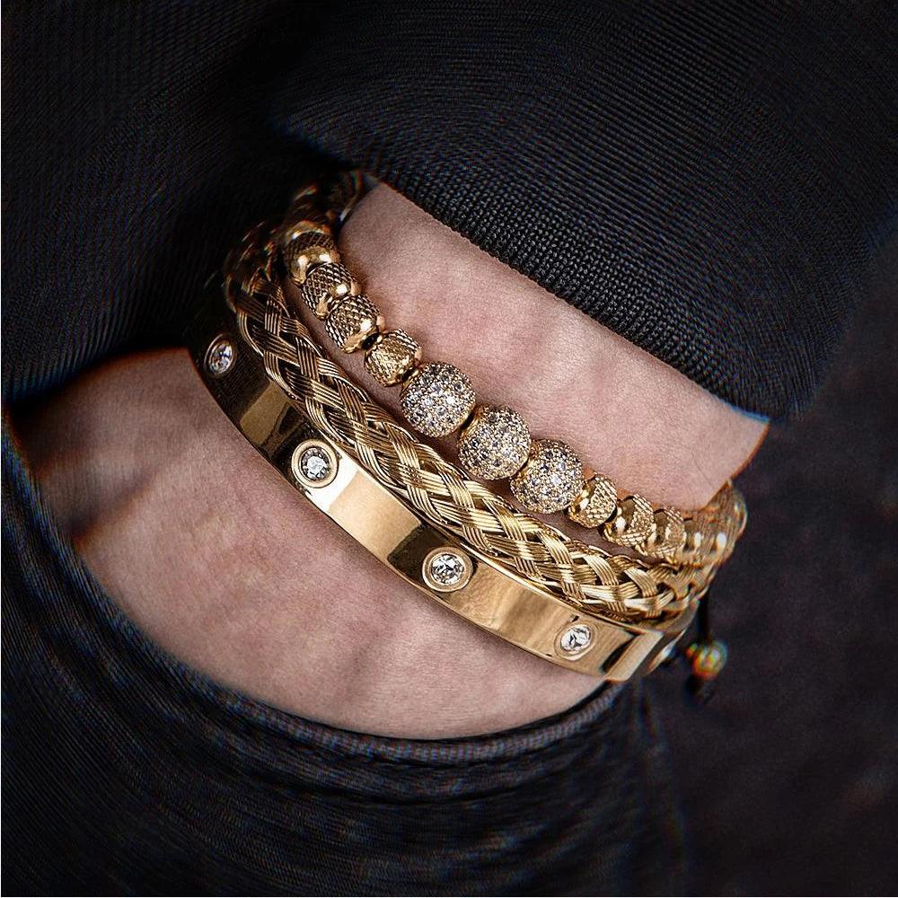 Conjunto Bracelets Luxury 3pcs
