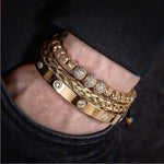Conjunto Bracelets Luxury 3pcs