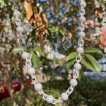 Corrente de bola gelada com letra bolha para homens, colar gargantilha micro pave, joias da moda hip hop, encantos bling