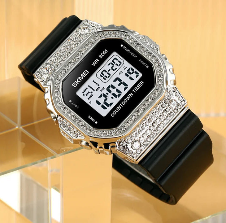 Relógio Digital Masculino de Luxo