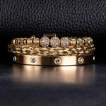 Conjunto Bracelets Luxury 3pcs