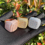 Anel Cravejado Bubble