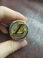 Venda quente anel de campeonato de basquete 2020 lakers flip ring liga jogo completo basquete anel personalizado ornam lembrança adulta presentes