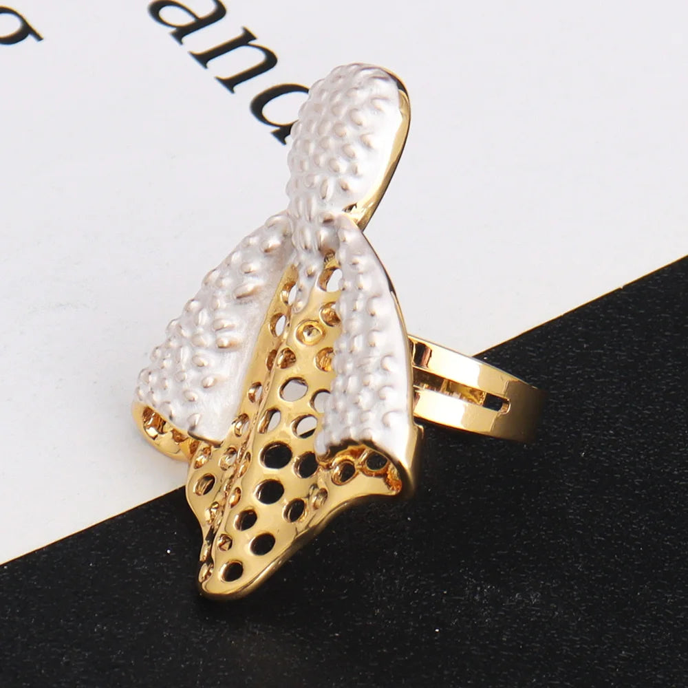 Dubai oco para fora 4 pçs conjunto de jóias para mulheres luxo áfrica sereia cauda padrão brincos colar pulseira anel para festa de casamento