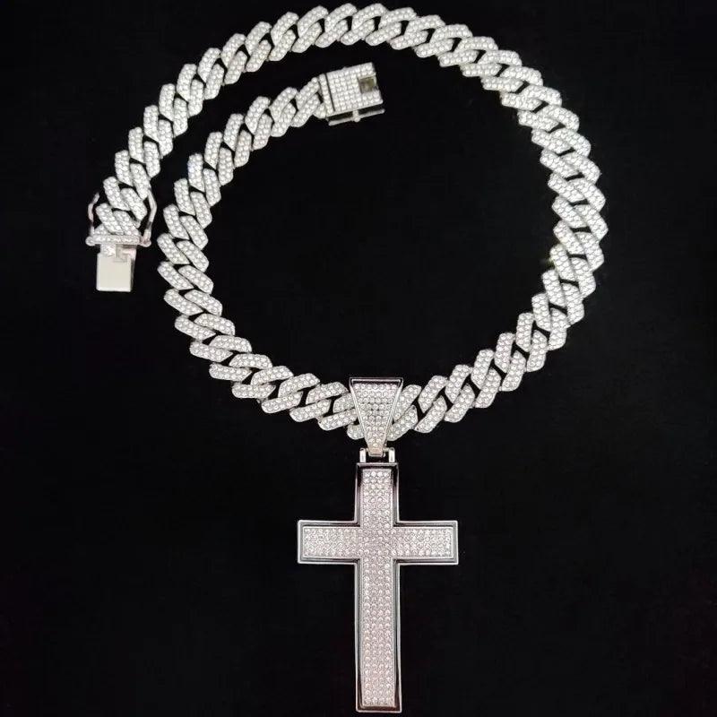 Corrente Cuban Cross Jewelry