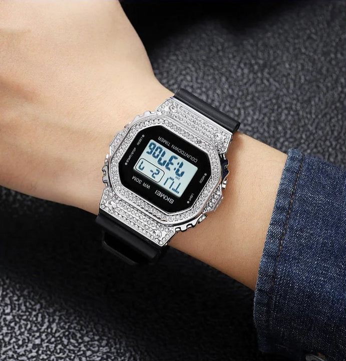 Relógio Digital Masculino de Luxo