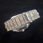 Relógio Luxury Diamond Hip Hop