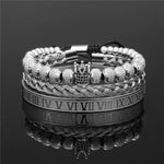 Pulseira Romana 3pcs