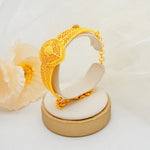 Conjunto de joias banhadas a ouro 24K Dubai Conjunto de colar de casamento para banquete feminino africano