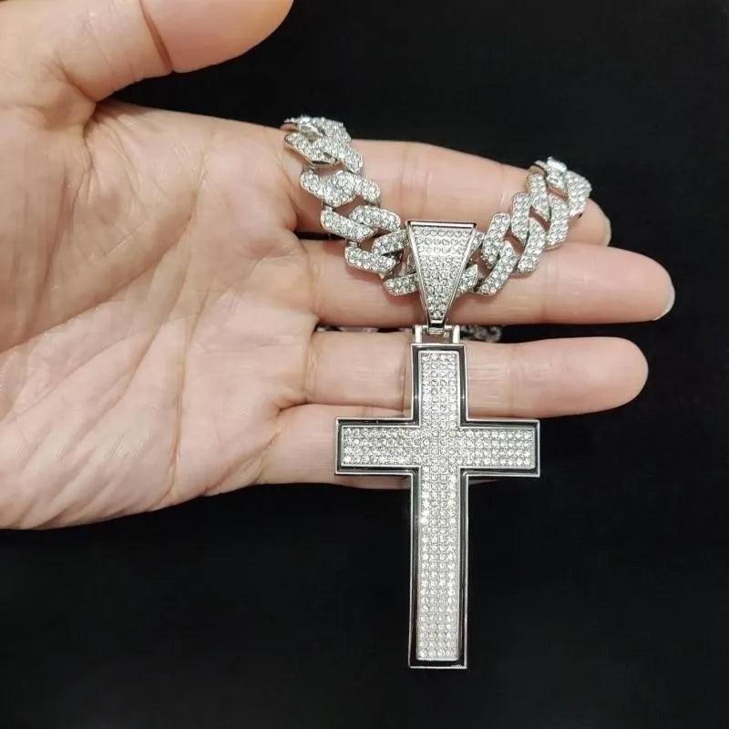 Corrente Cuban Cross Jewelry