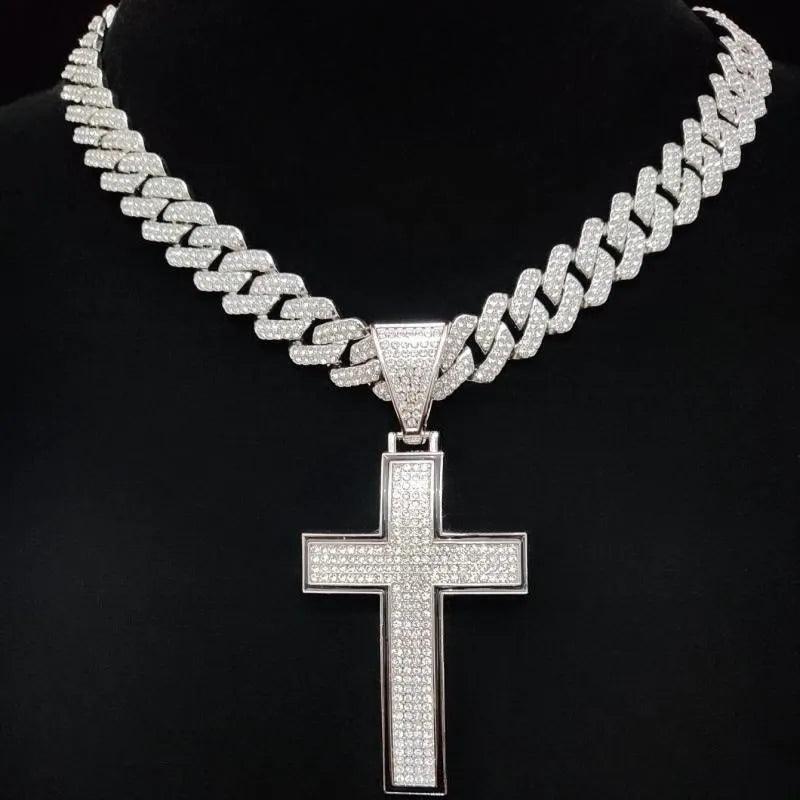 Corrente Cuban Cross Jewelry