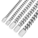 12/14/18/20/22mm grande pesado sólido aço inoxidável cubano miami link corrente colares para homens hip hop bling gelado para fora rapper jóias