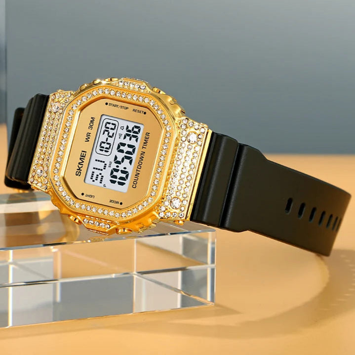 Relógio Digital Masculino de Luxo
